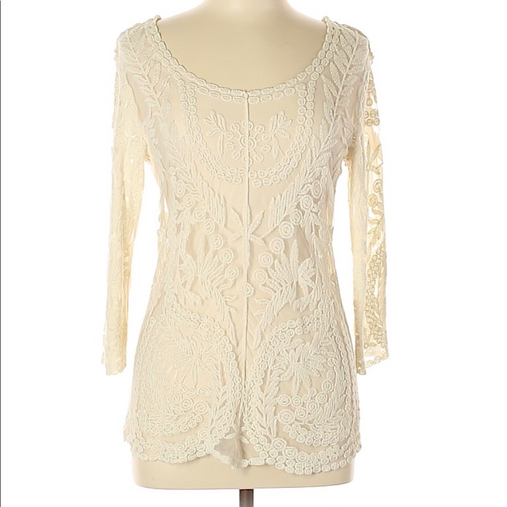 Sheer Lace Top